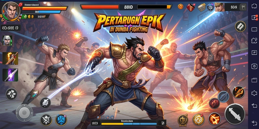 Tampilan gameplay 88ID yang mendebarkan dan kompetitif.