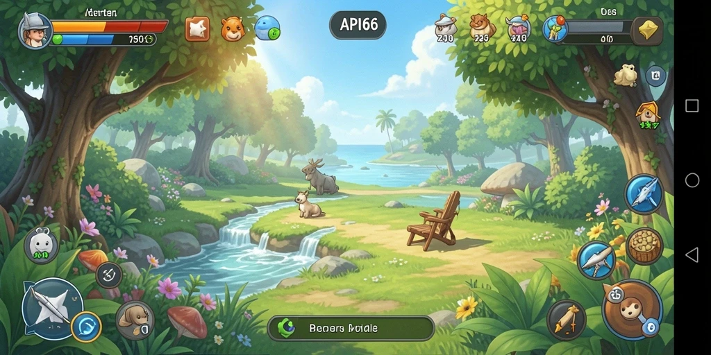 Tampilan gameplay API66 yang mengasyikkan dan penuh warna.