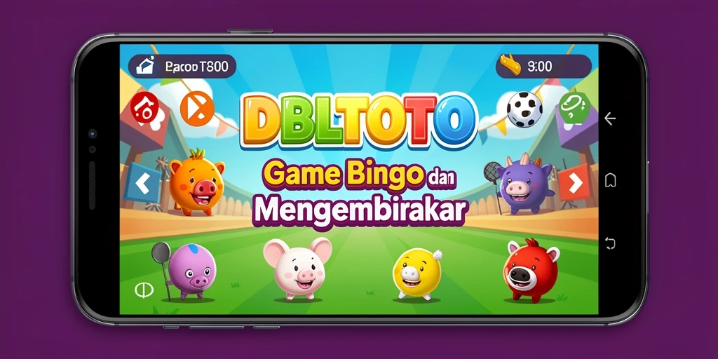 Tampilan gameplay DBLTOTO yang seru dan penuh warna.