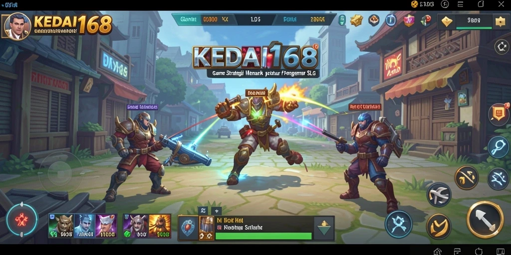 Tampilan gameplay KEDAI168 yang menarik dan strategis.