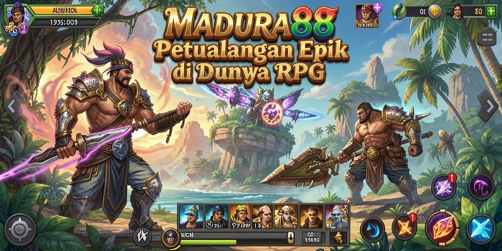 Tampilan gameplay MADURA88 yang menarik dan mendebarkan.