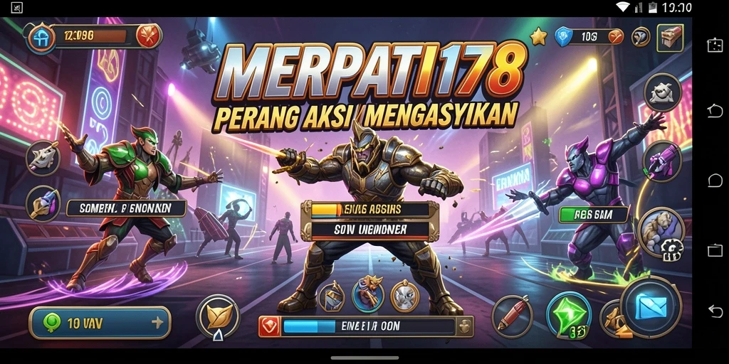 Tampilan seru permainan MERPATI178 dalam aksi penuh adrenalin.