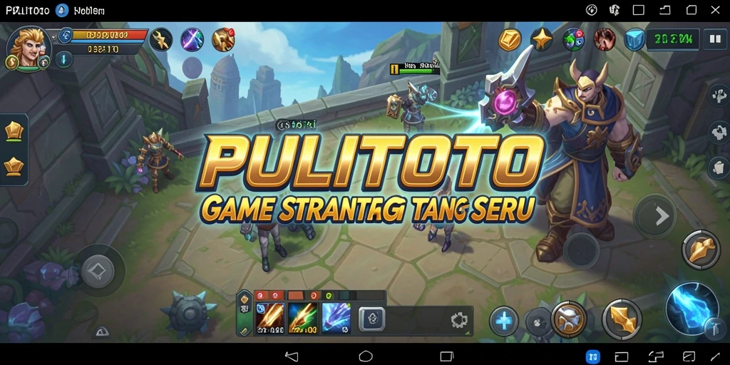Tampilan gameplay PULITOTO yang menarik dan strategis.