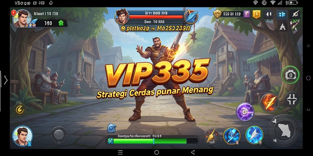 Tampilan gameplay VIP333 menunjukkan pertempuran strategi yang intens dan mendebarkan.